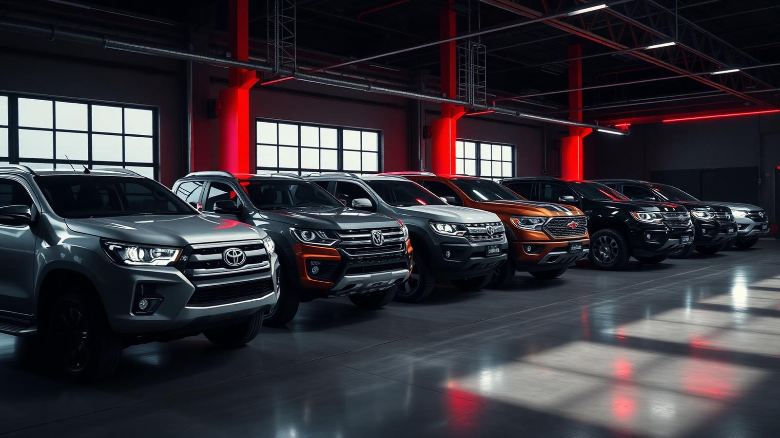 Picapes e SUVs diesel atendidos pela Fórmula Automotiva
